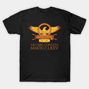 Ab urbe condita MMDCCLXXV - 2775 from the founding of the City - Year 2022 T-Shirt